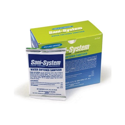 Sani-System Liquid Sanitizer Concentrate Water Softener Sanitizer 24pk