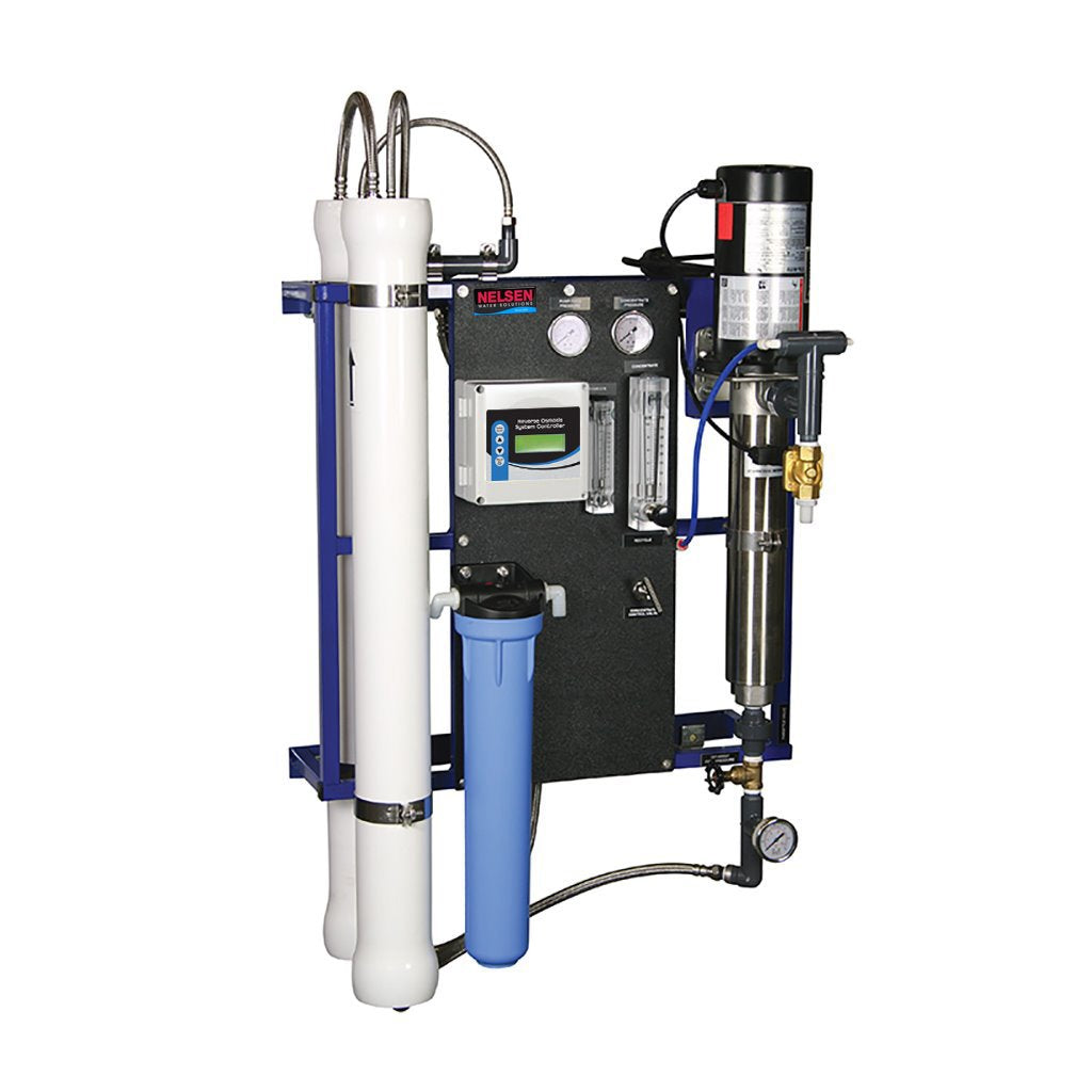 Commercial-Grade 4” Membrane Wall Mount NRO Systems for Optimal Water Purification